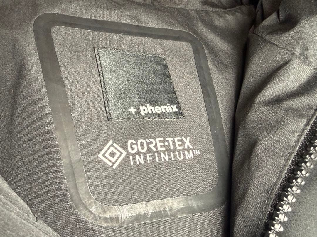 +phenix GORE-TEX マウンテンパーカー ブラックL