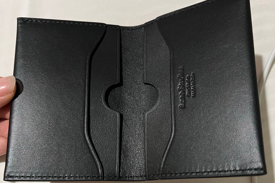 【新品】AcneStudios アクネ カードケース ブラック