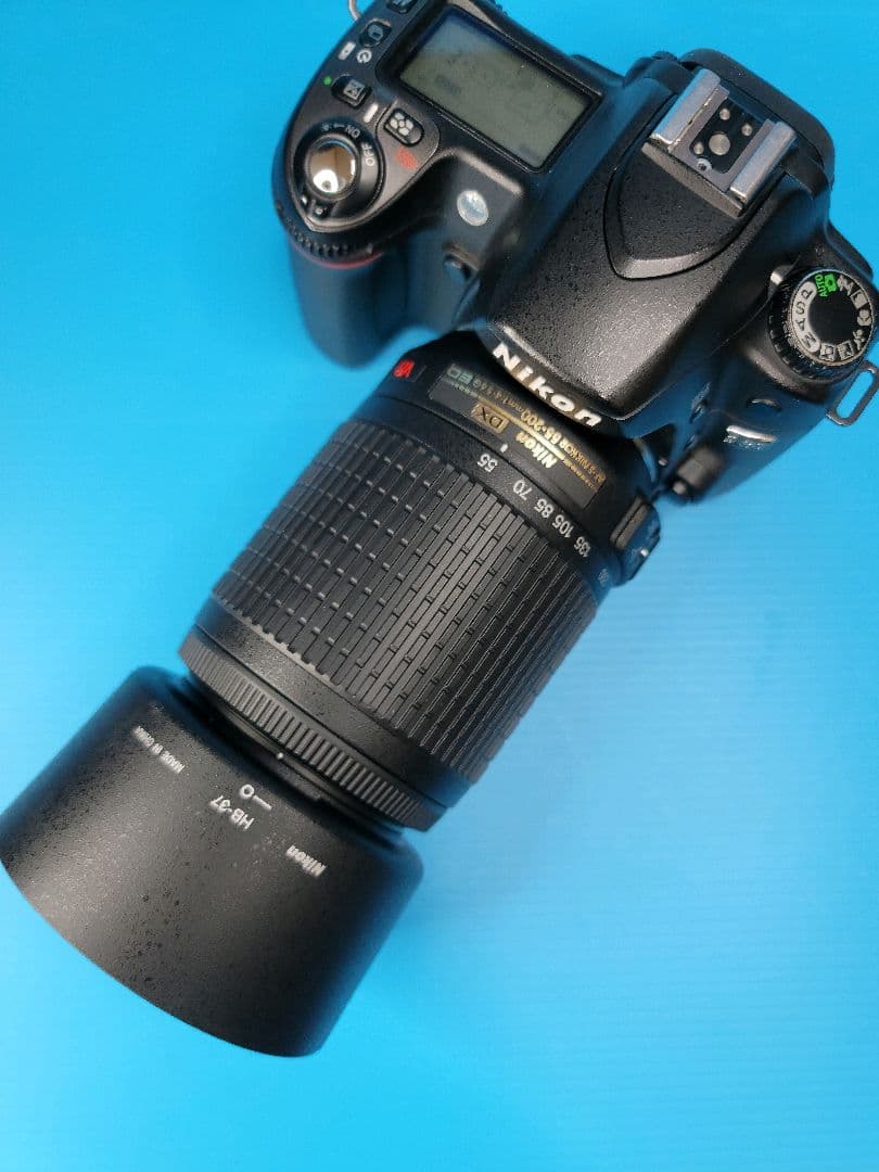 【完動美品】 Nikon D80 + AF-S DX VR 55-200mm …