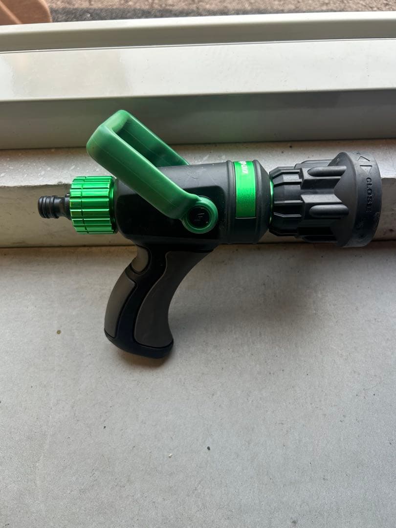 SNAP-ON スナップオン　シャワーノズル　ガーデニング　洗車　グリーン　中古