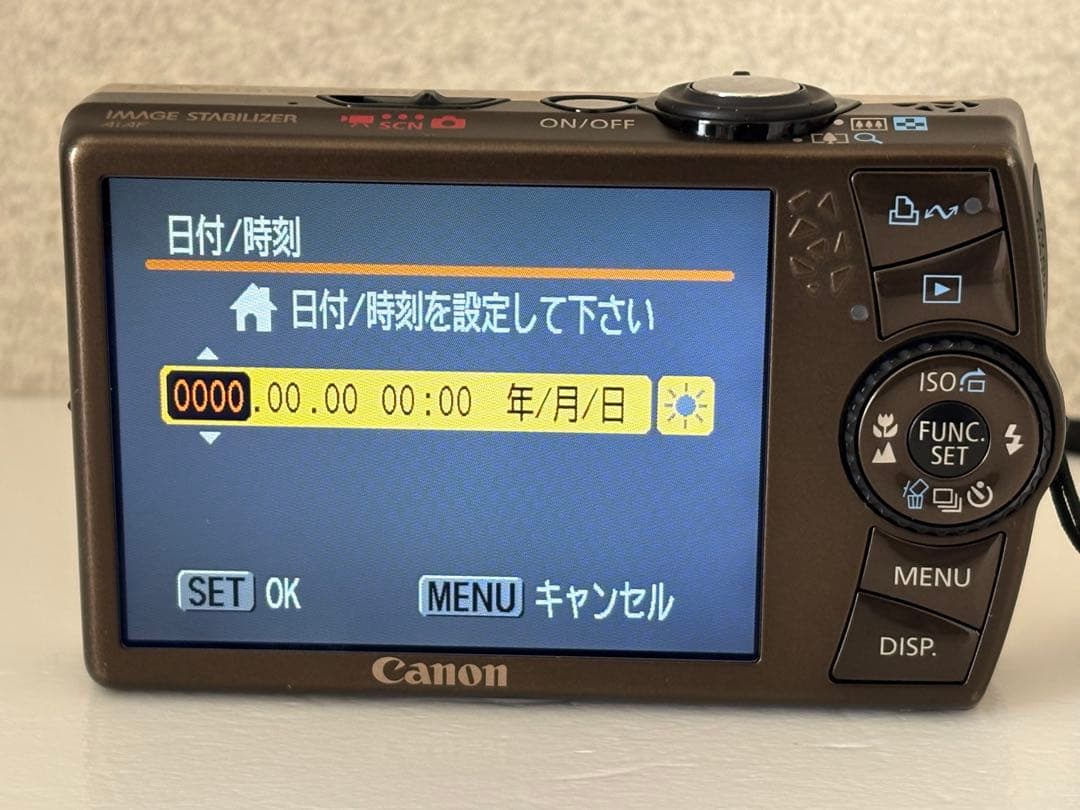 Canon IXY920IS ゴールド 動作品　充電器、SDカード4GB付き
