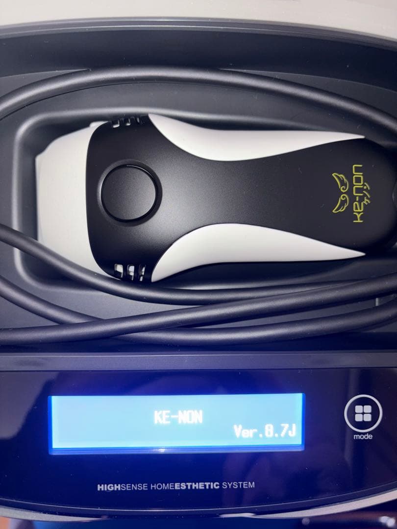 【美品】脱毛器 KE-NON ケノン Ver. 8.7 マットブラック