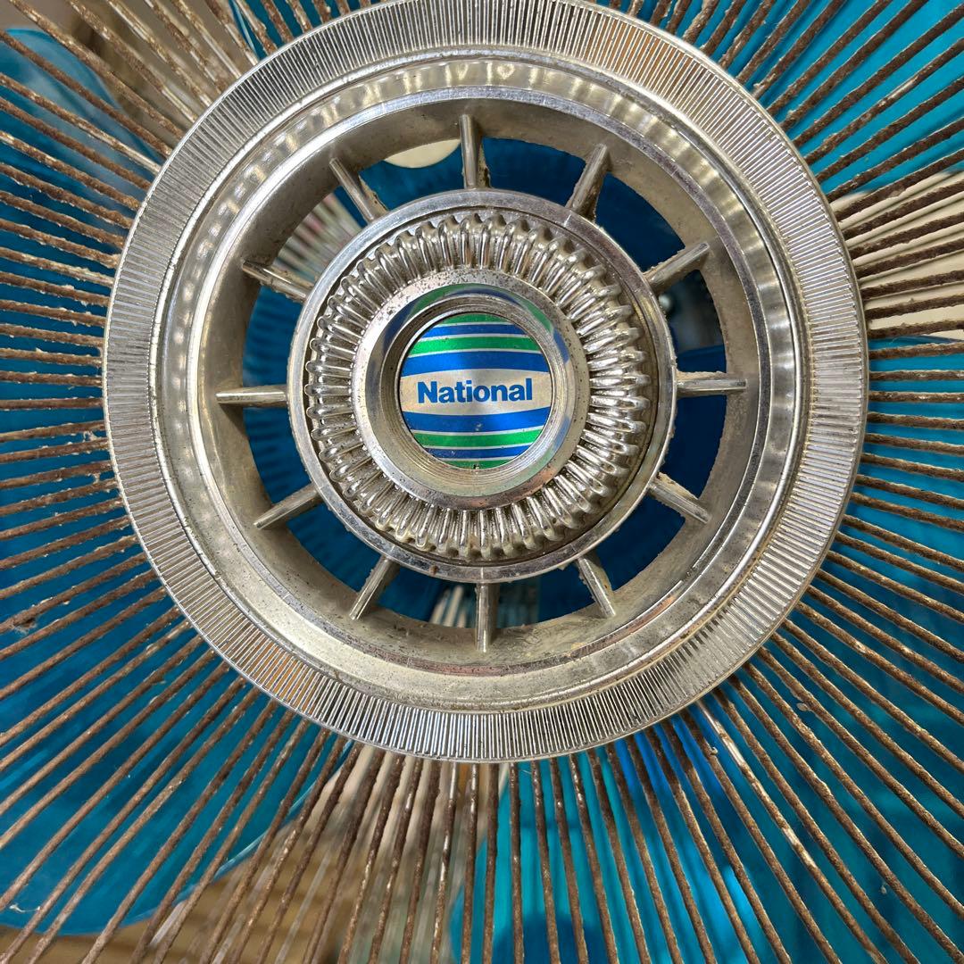 昭和レトロ ナショナル 大型業務用扇風機 動作確認済み