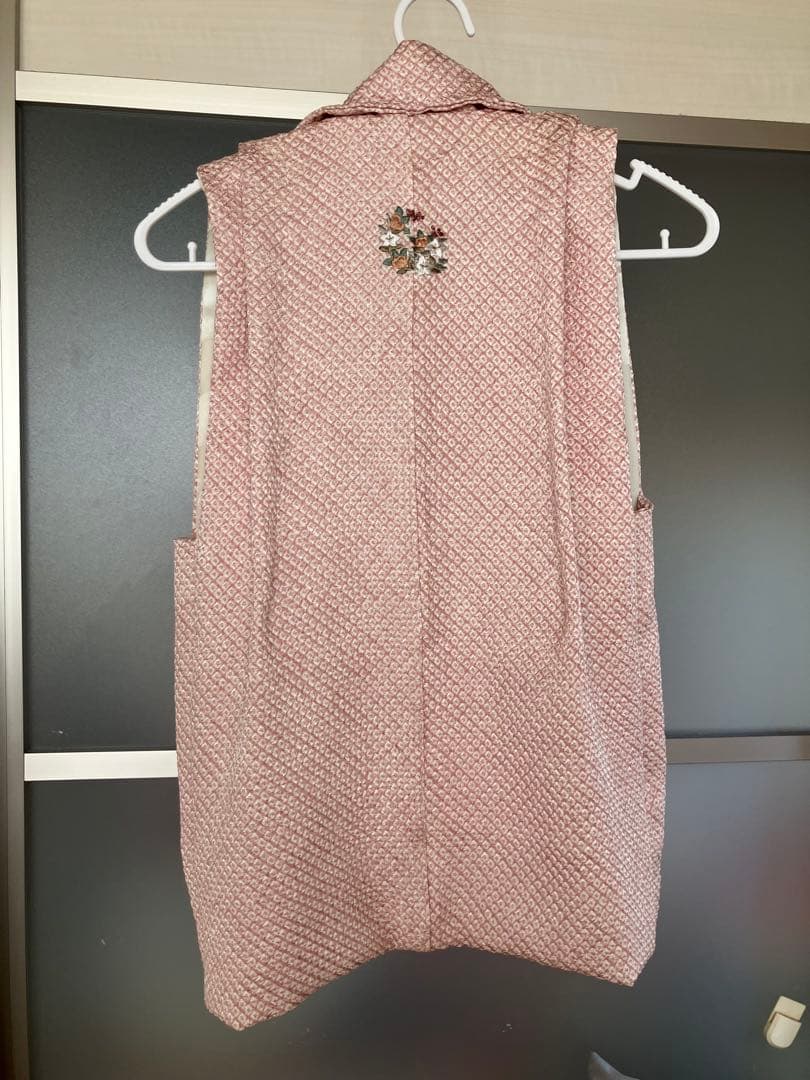 正絹　七五三　三ツ身祝い着　被布