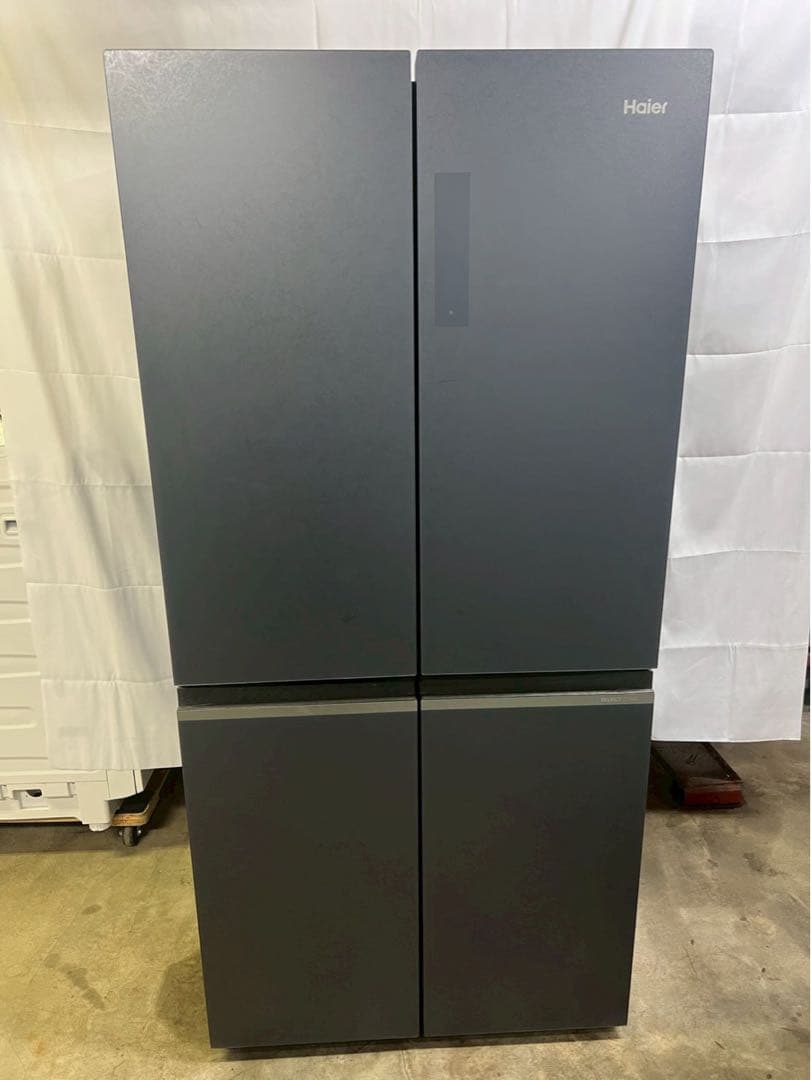 【美品】Haier 4ドア冷蔵庫 JR-GX47A 2024年製470L 観音開