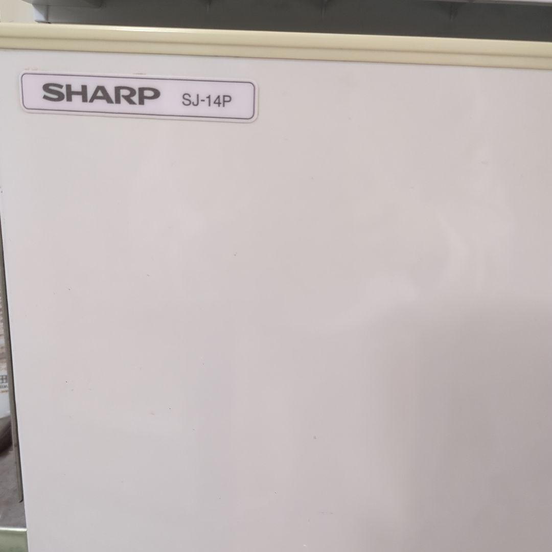 SHARP ホワイト冷蔵庫 冷蔵室付き