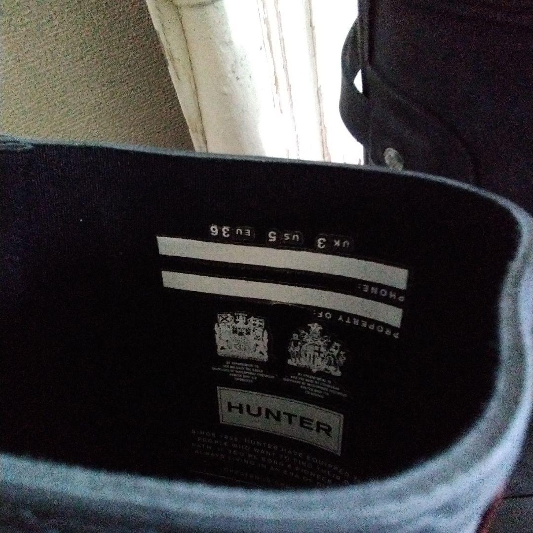 新品未使用ハンターレインブーツ