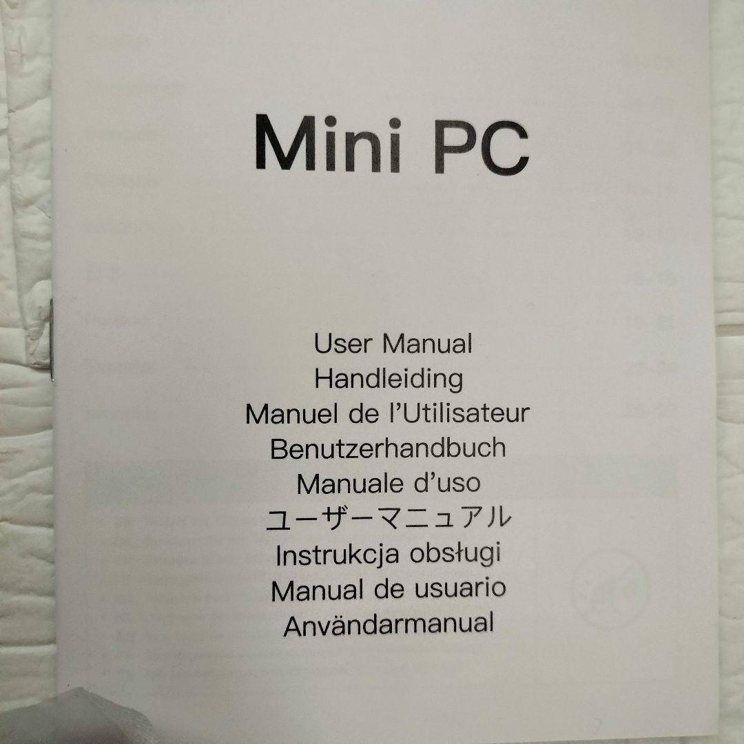 ミニpc 第12世代インテルTwin Lake-N150 minipc 16GB