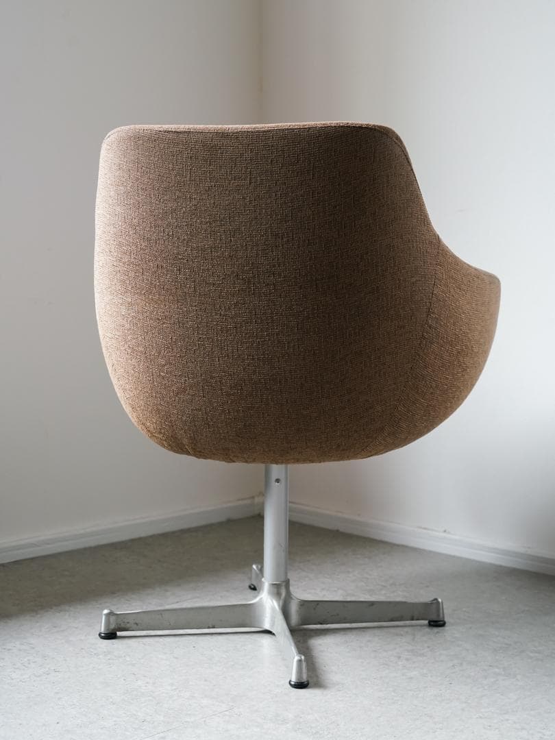 70's vintage 回転 ラウンジチェア 1Pソファ ミッドセンチュリー