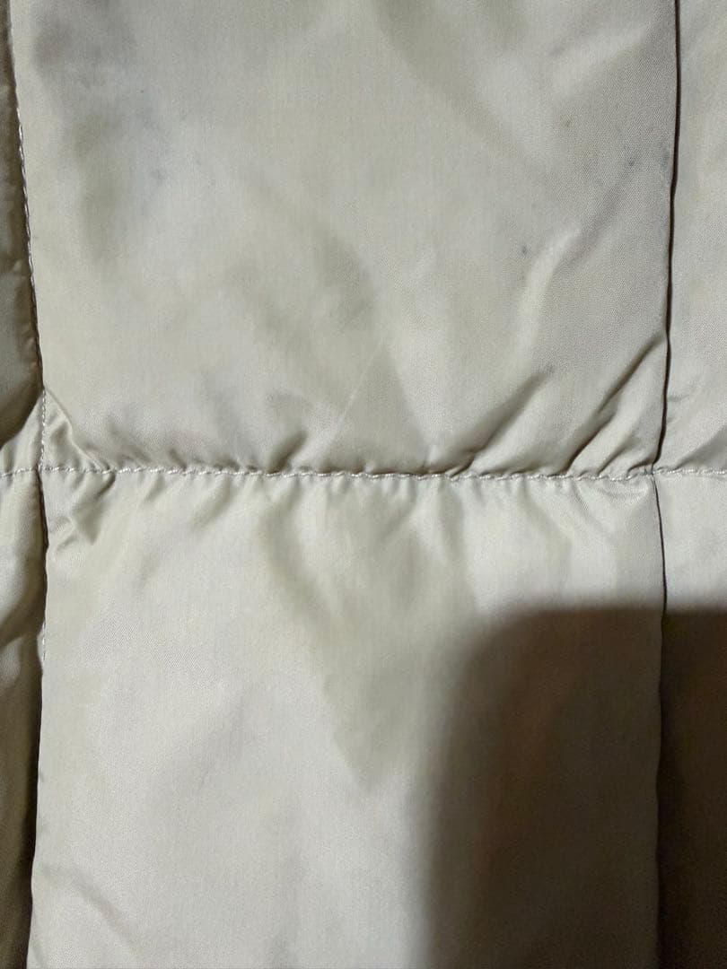 Eddie Bauer キルティングベスト 44 ベージュ