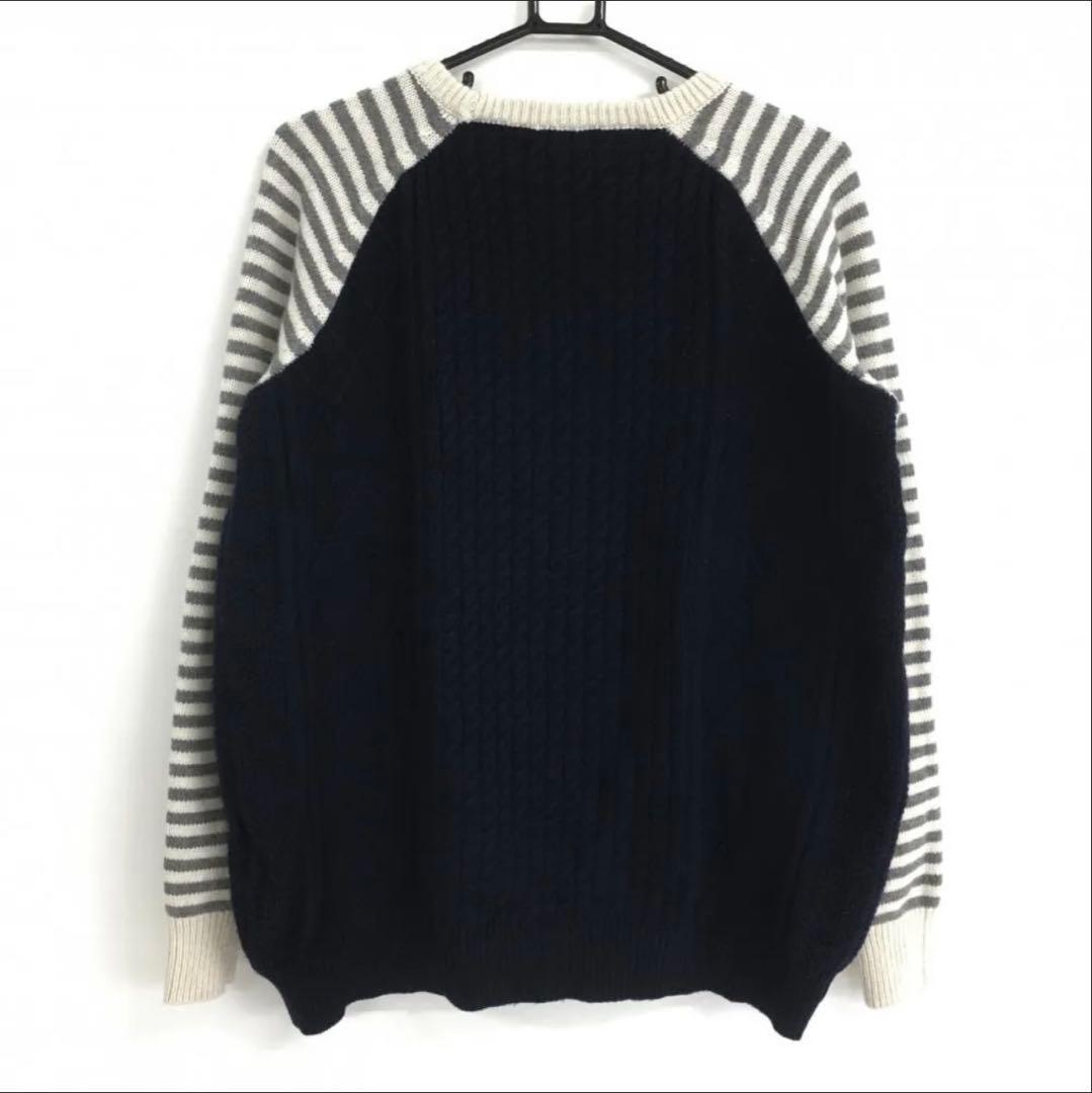 ラッセルノ RUSSELUNO ゴルフ ニット セーター ネイビー