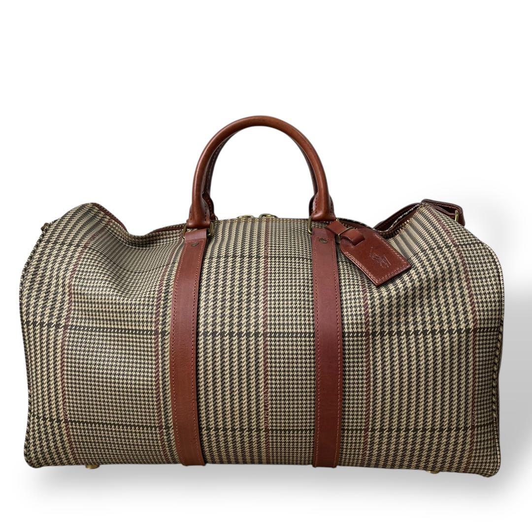 バッグ Polo Ralph Lauren Glen Check Duffle Bag