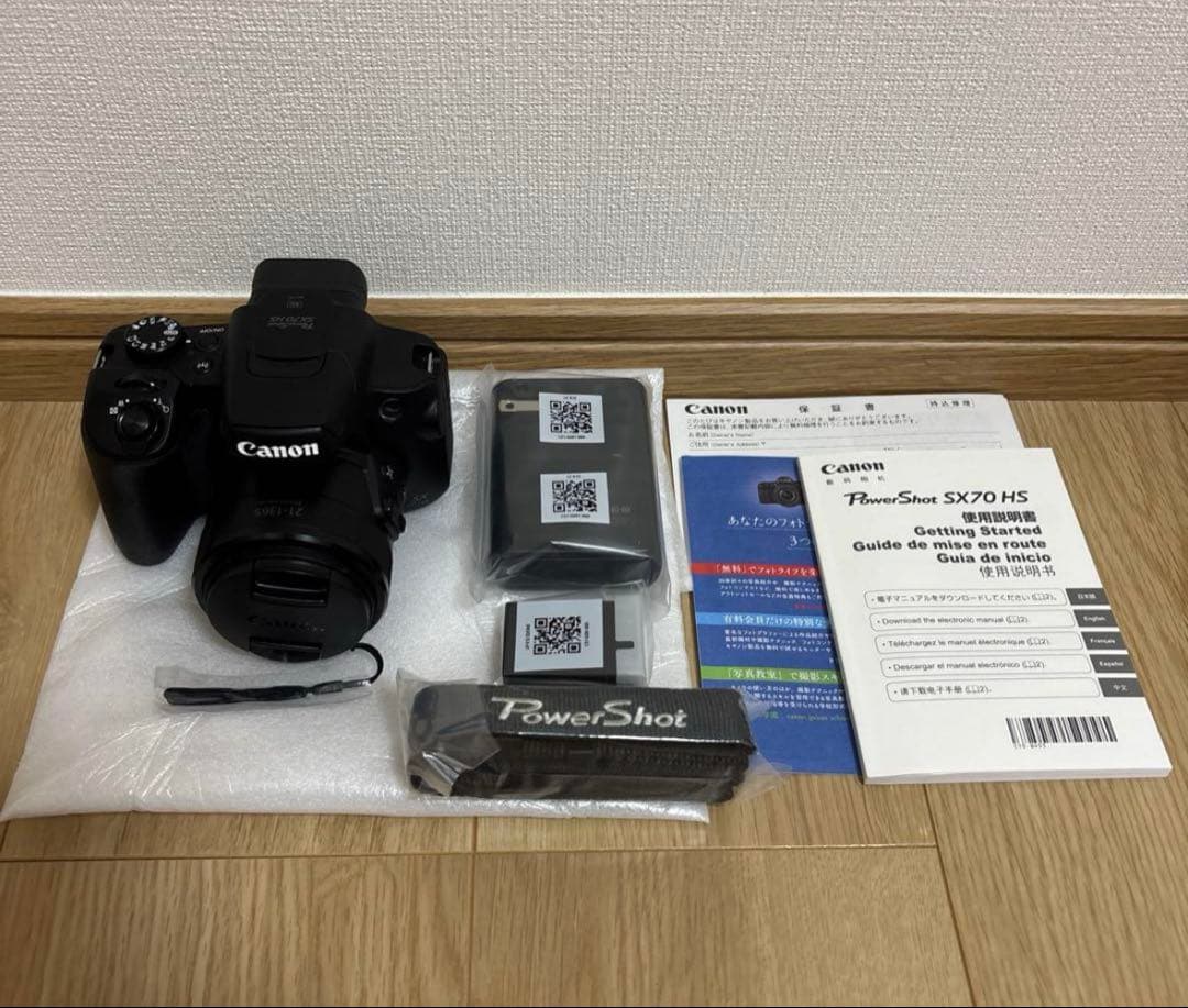 Canon PowerShot SX70 HS デジタルカメラ 高倍率 コンデジ