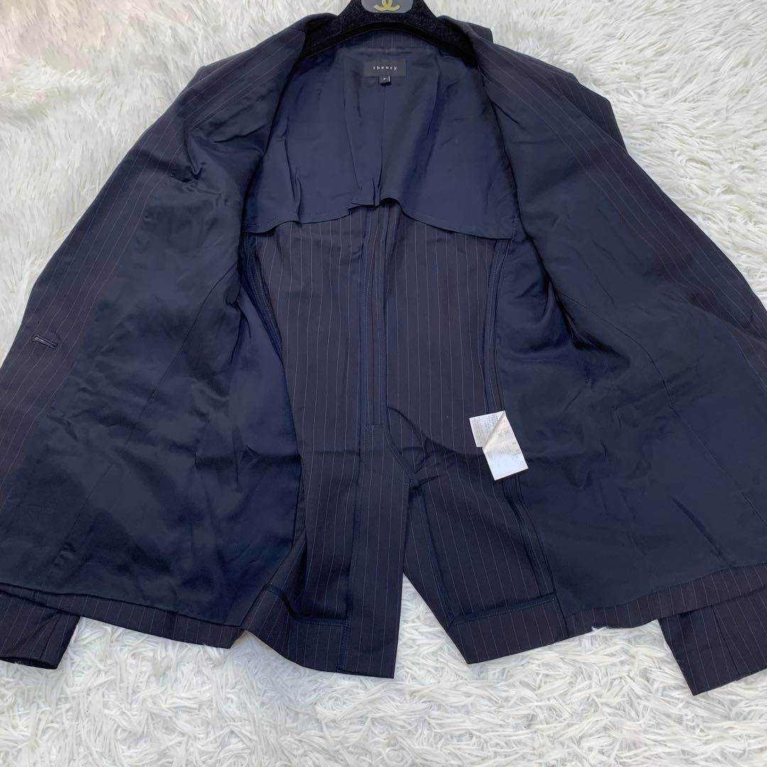theory ストライプ スーツ/ジャケット/パンツ*サイズ2*theory*