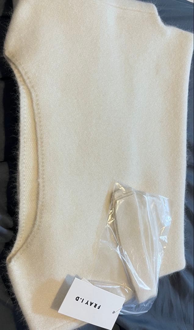 新作新品タグ付き　フレイアイディー♡フォックスウールミニニットワンピース