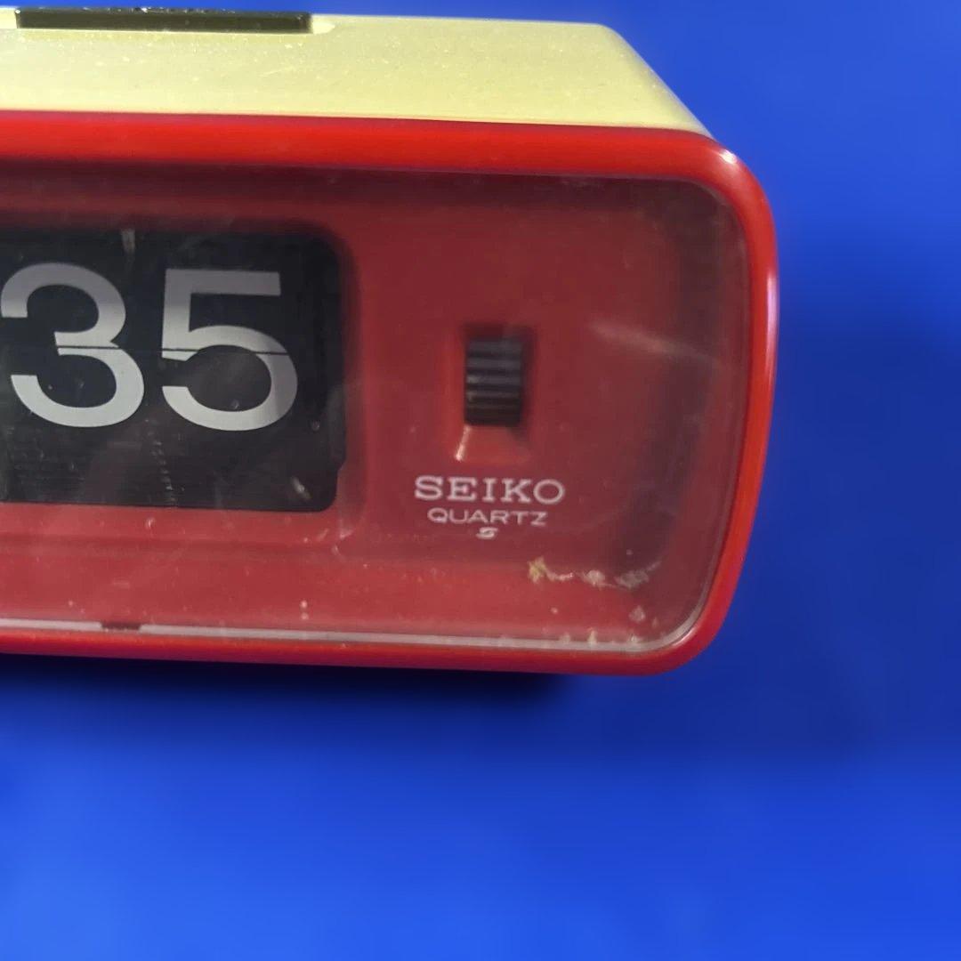 【昭和レトロ】SEIKO パタパタ時計 QN423R