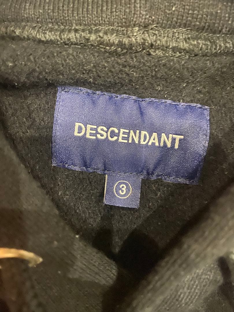 DESCENDANT × ロンハーマン　ブラックパーカー サイズ3 美品