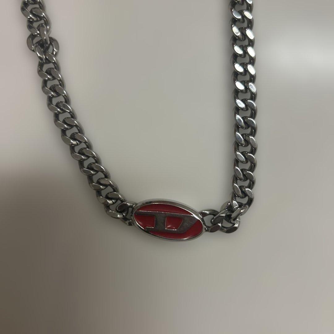 レア★ 箱、袋付き DIESEL メンズ ネックレス DX1446040