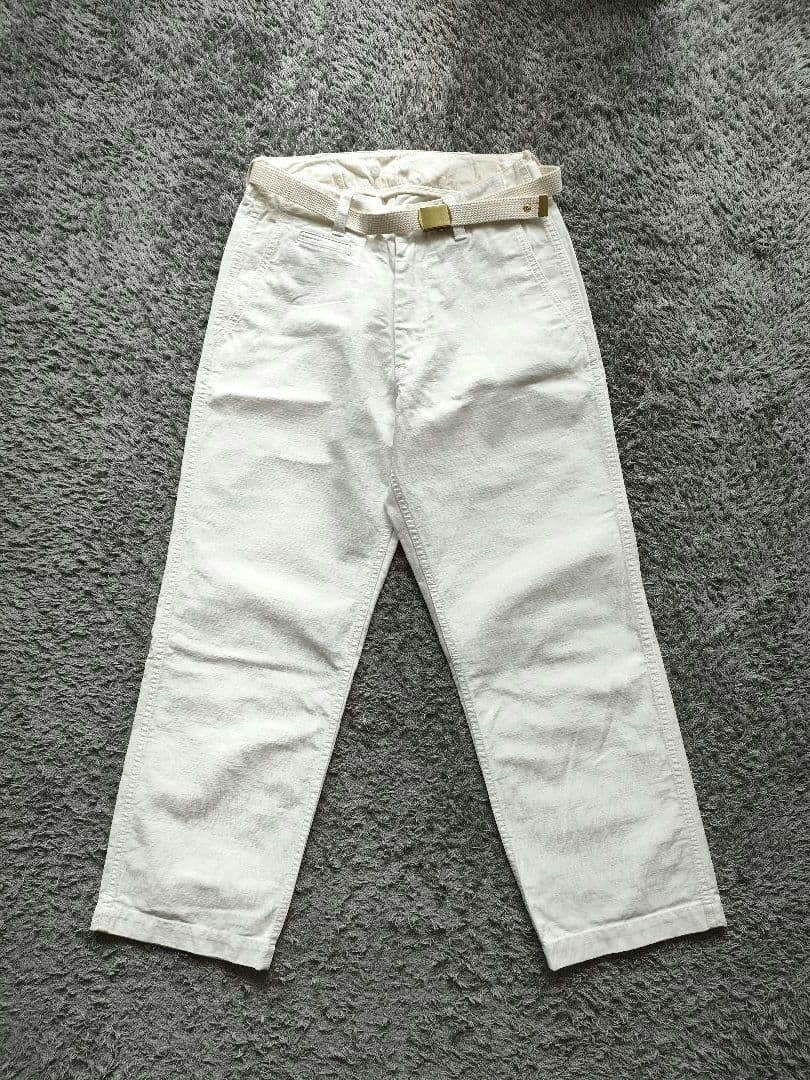 MASTER&Co. マスターアンドコー ガチャベルト付きチノパンツ