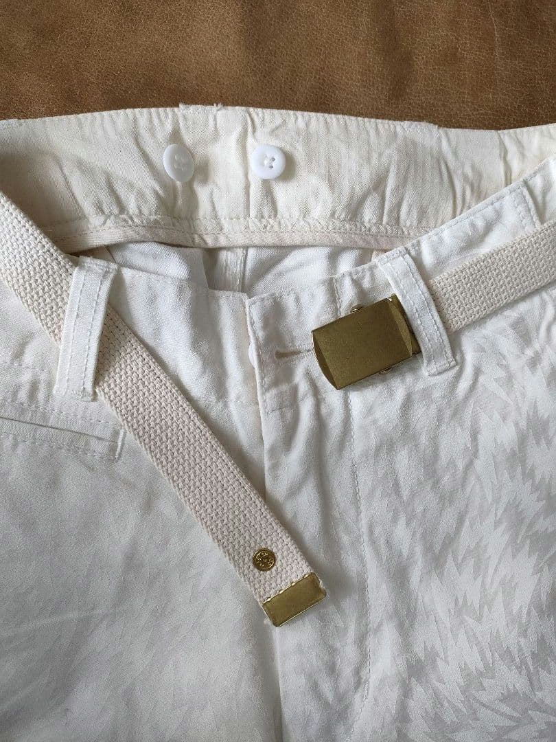 MASTER&Co. マスターアンドコー ガチャベルト付きチノパンツ