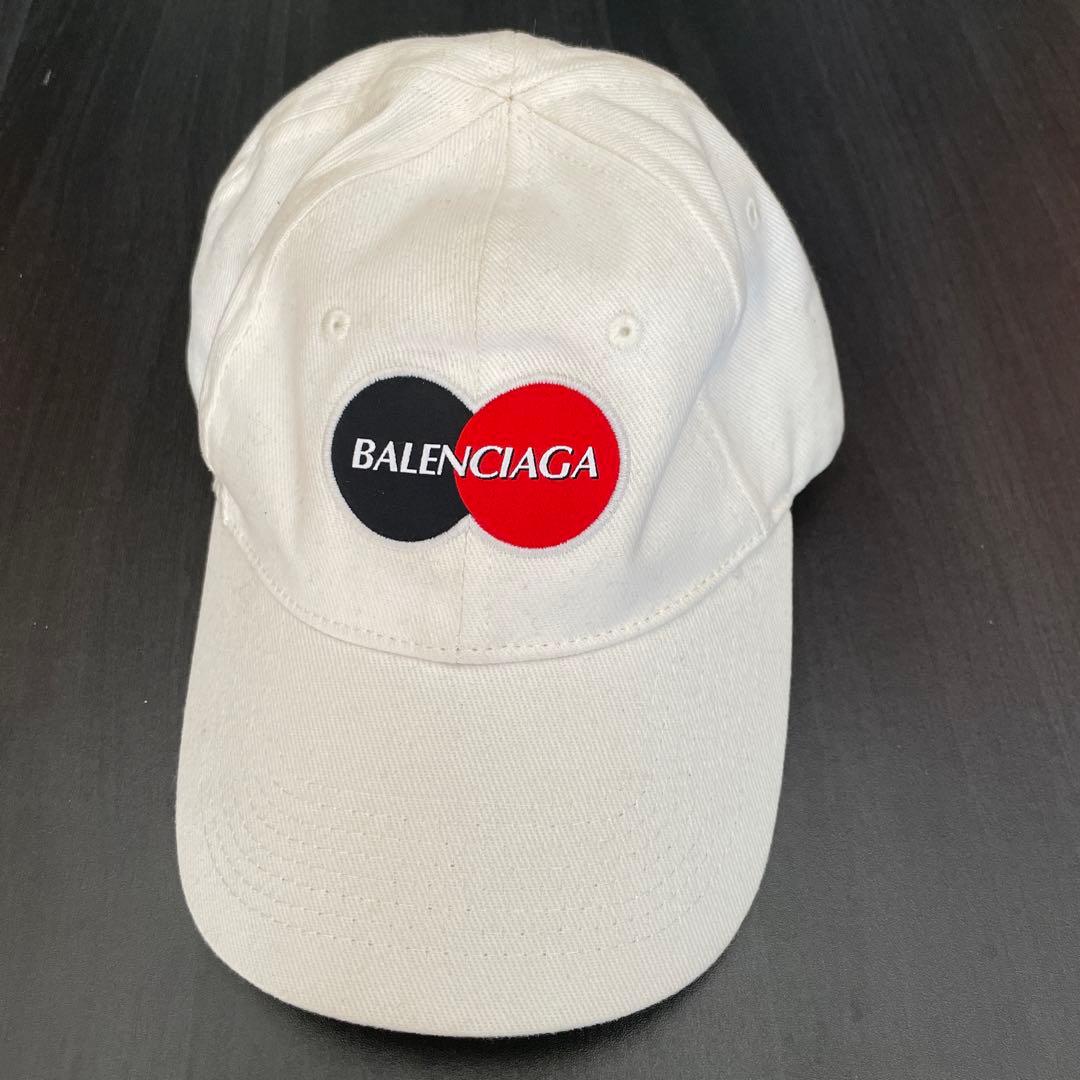 BALENCIAGA バレンシアガ キャップ ホワイト キッズL 正規品