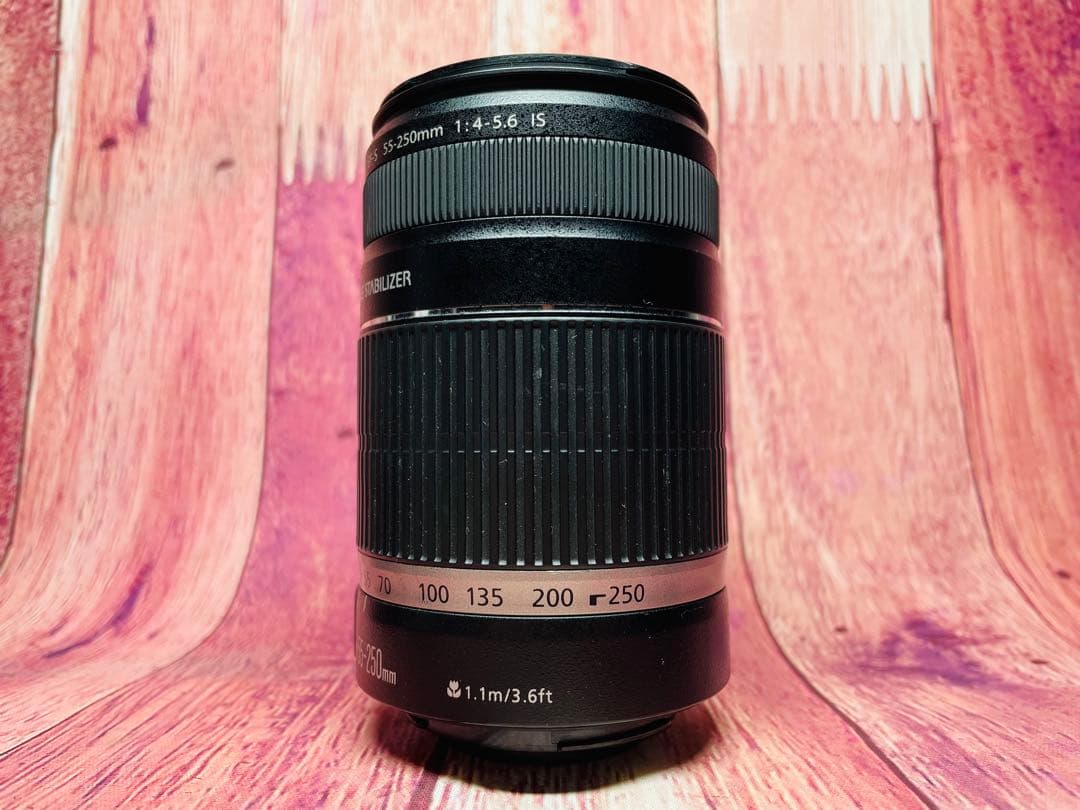 CANON キヤノン EF-S 55-250mm 1:4-5.6 IS