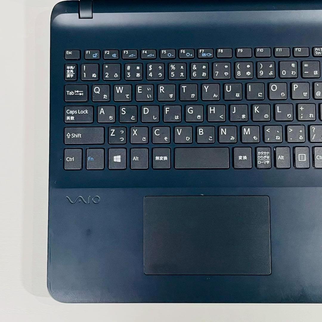 人気VAIO✨ノートパソコン 大画面 DVD カメラ SSD Win11 PC
