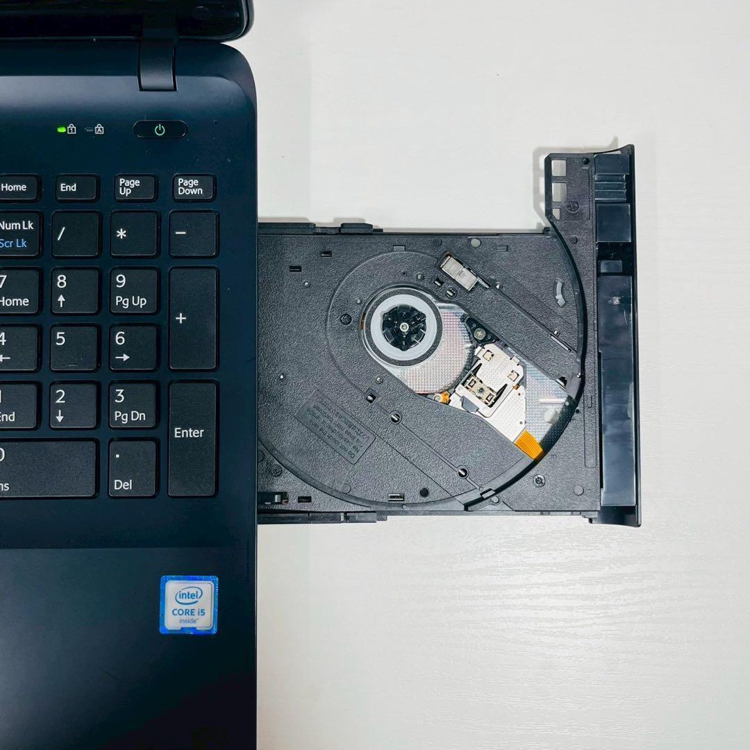 人気VAIO✨ノートパソコン 大画面 DVD カメラ SSD Win11 PC