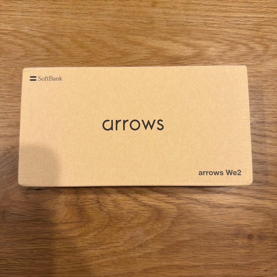 【新品未使用】arrows We2 ミストホワイト　※複数台購入可