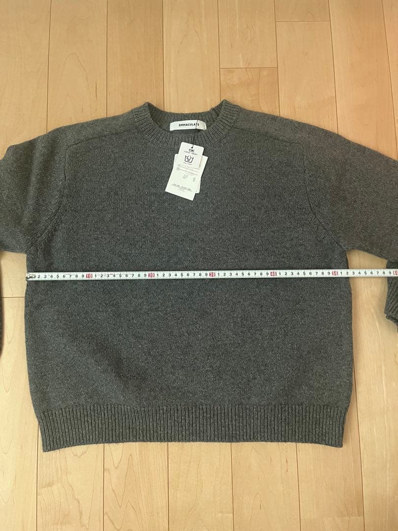【にこ】新品 EMMACULATEクルーネックニット