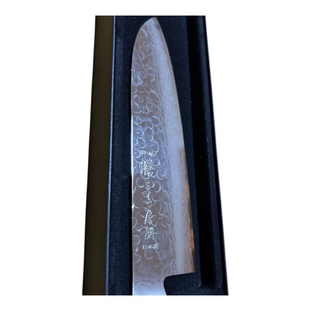 包丁　三徳　37層ダマスカス　極切れ　新品未使用　24時間以内配送