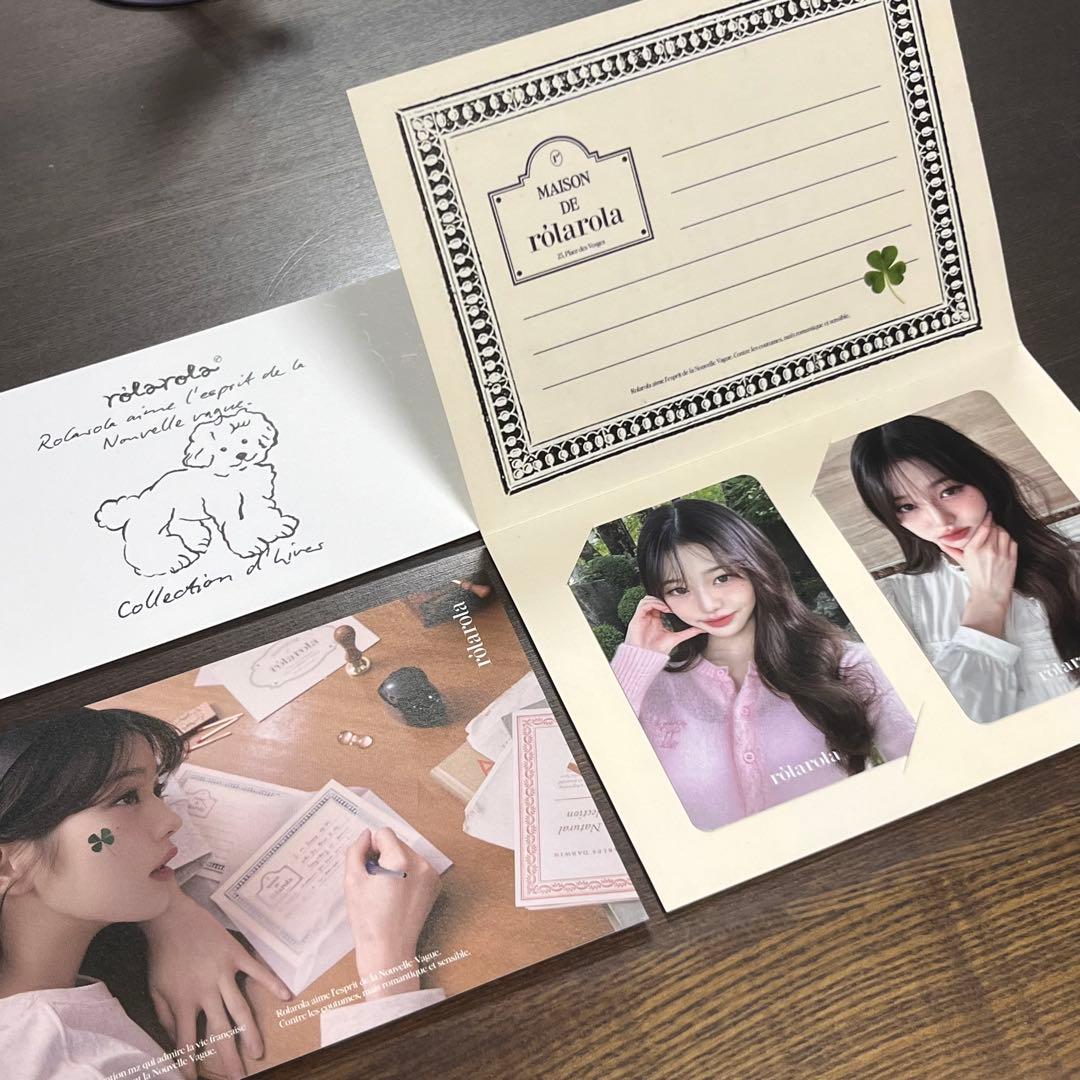 IVE ウォニョン rolar rolar トレカ　ポストカード