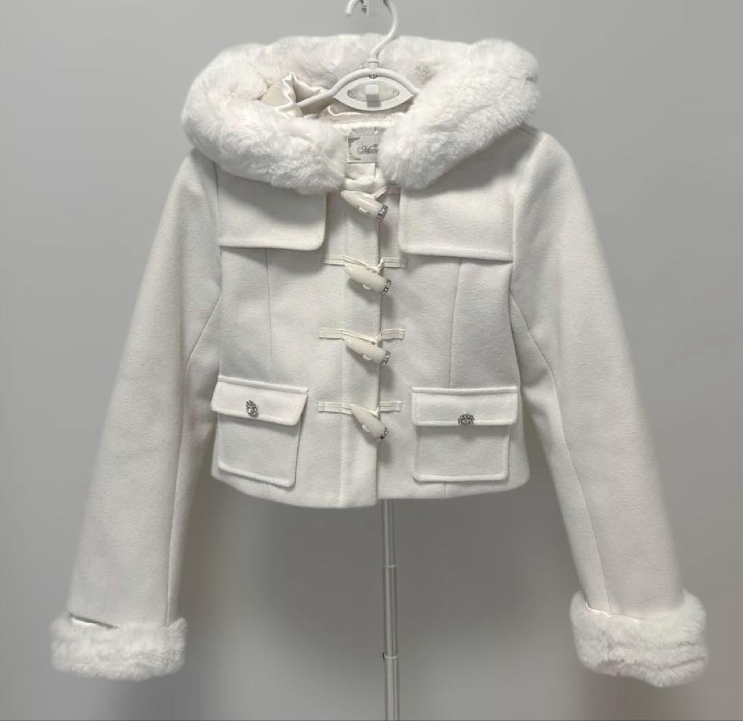 ミシェルマカロン ショートダッフルコート xs