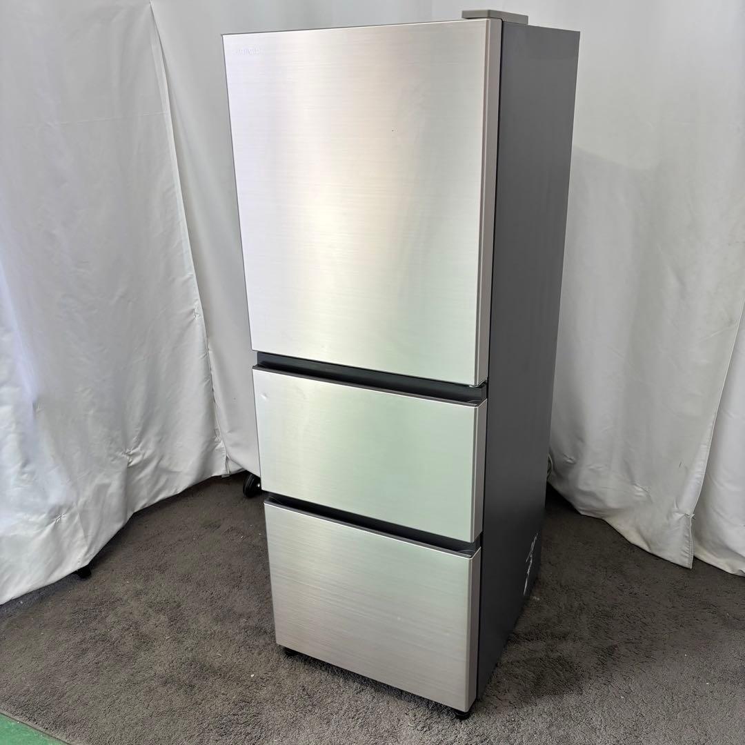 493⭕️冷蔵庫　日立　大型　250ℓ　右開　設置無料　安い　綺麗　メタリック