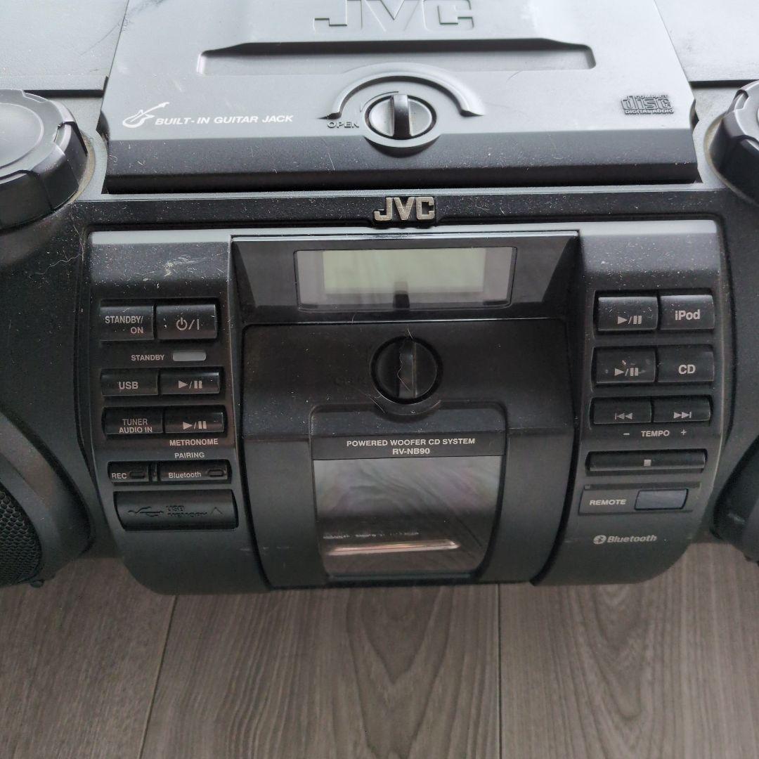 JVC ポータブルCDシステム Bluetooth対応　ラジカセ　コンポ　重低音