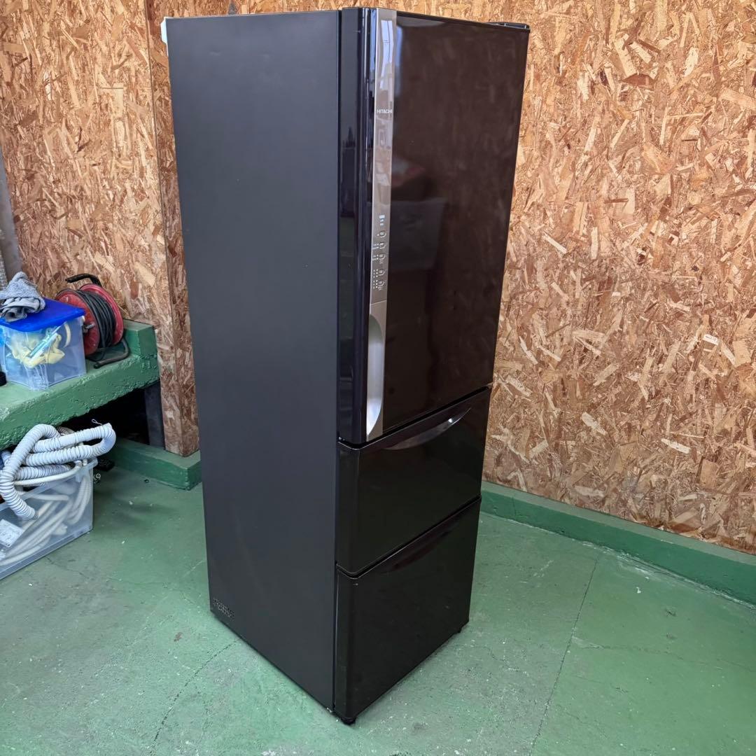 322送料設置無料 日立　自動製氷機能付き大型冷蔵庫　315L 洗濯機