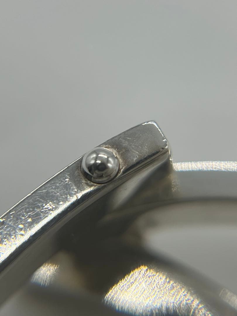 グッチ GUCCI バー プレート リンク ブレスレット SV925 希少