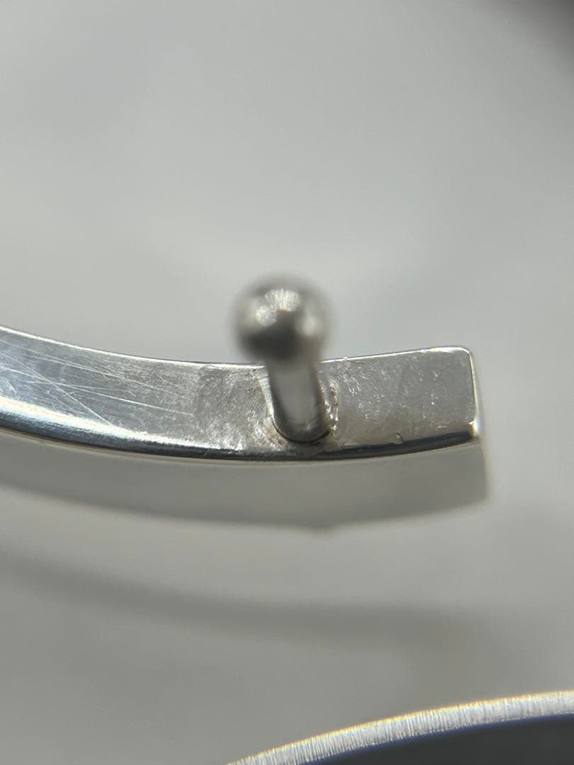 グッチ GUCCI バー プレート リンク ブレスレット SV925 希少