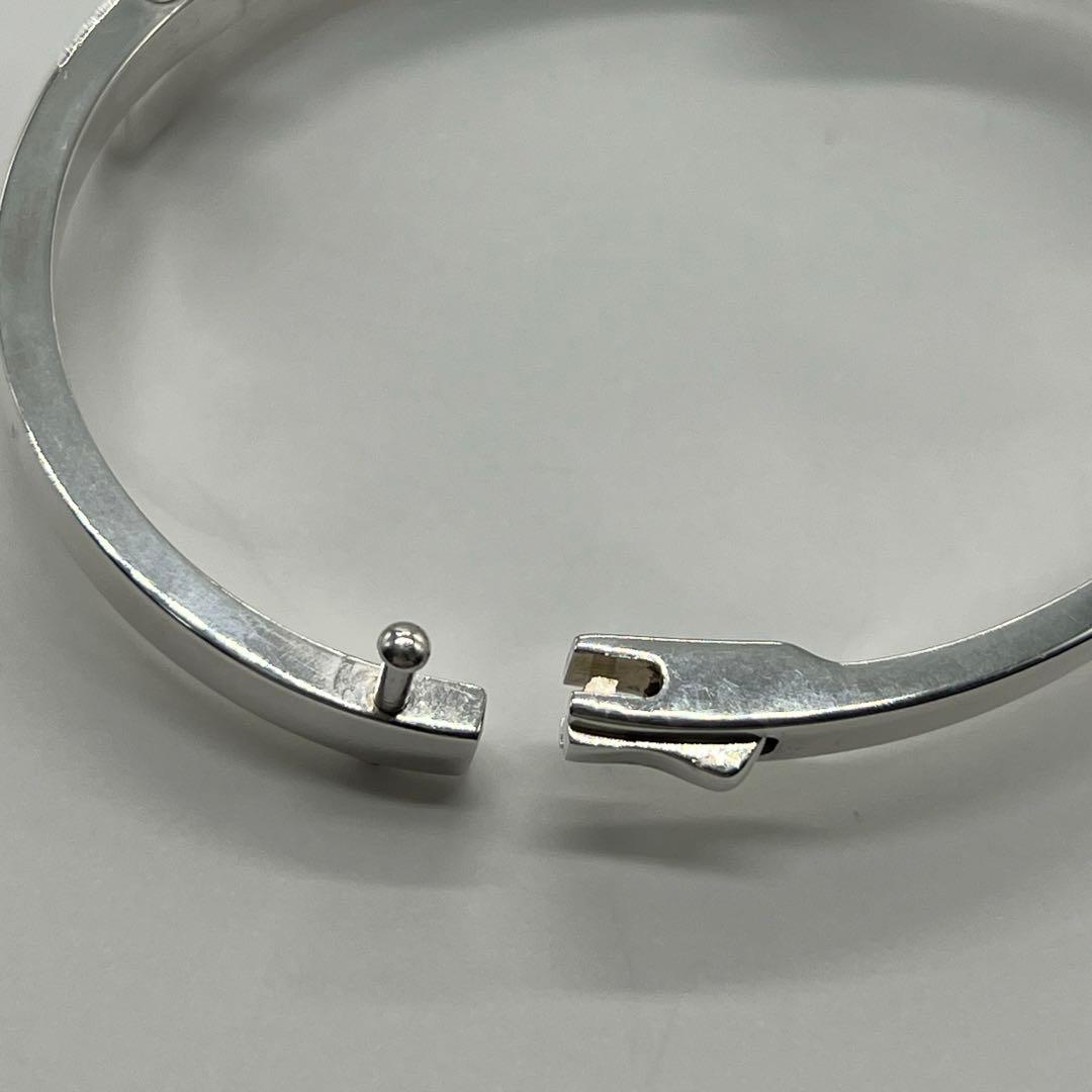 グッチ GUCCI バー プレート リンク ブレスレット SV925 希少