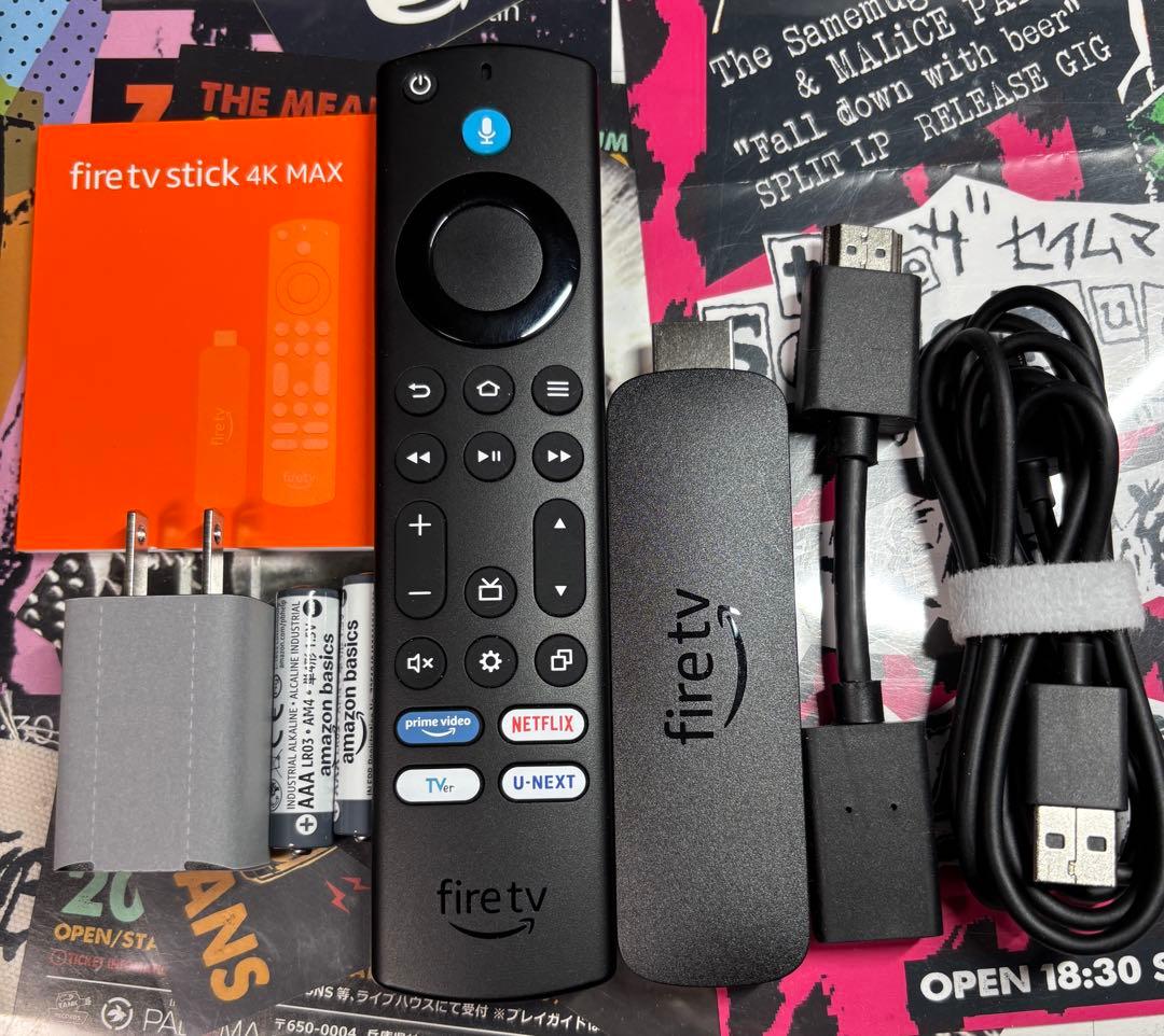 fire tv stick 4K MAX 第2世代