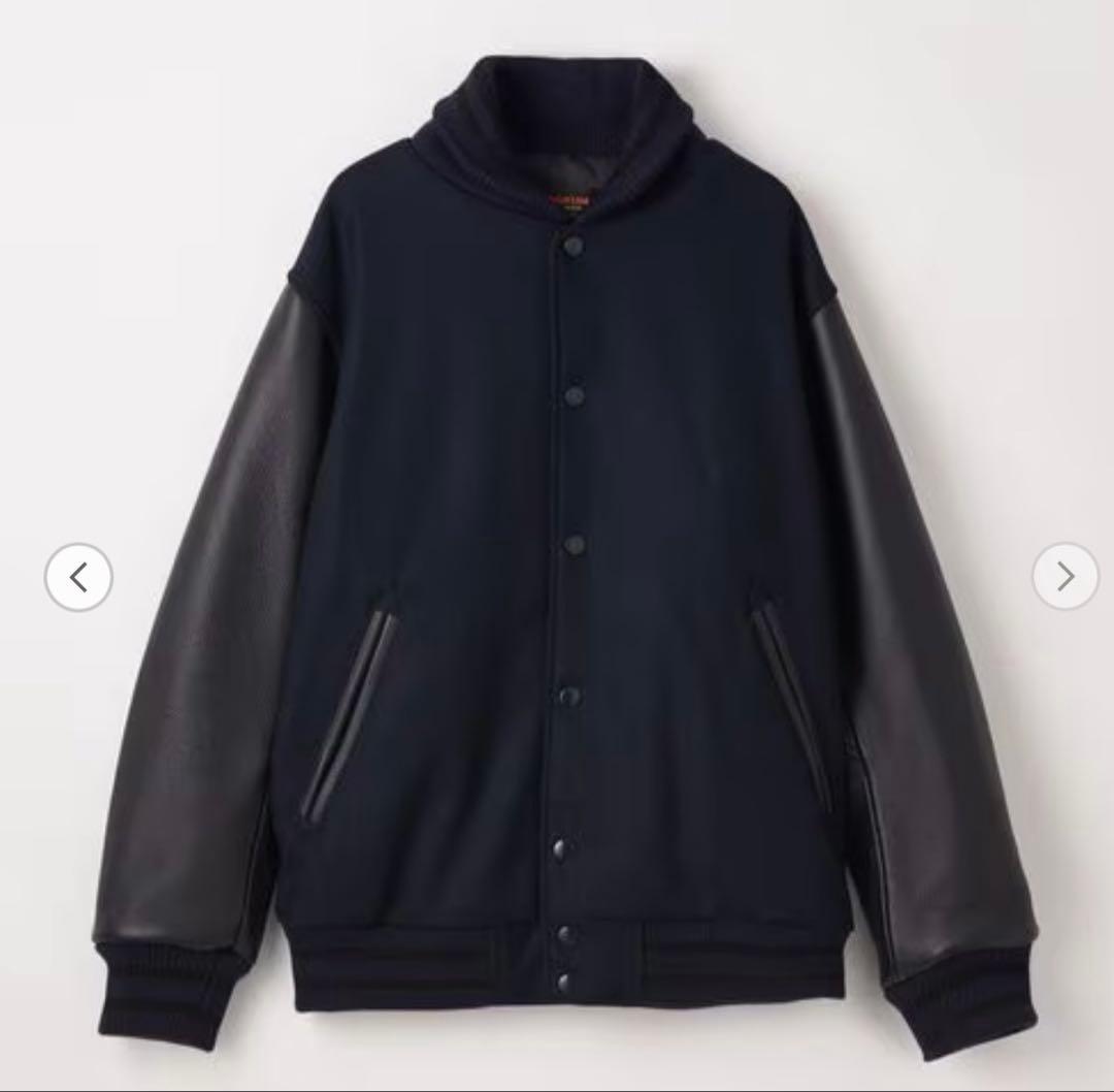 スティーブアラン別注　スタジアムジャンパー　スクーカム