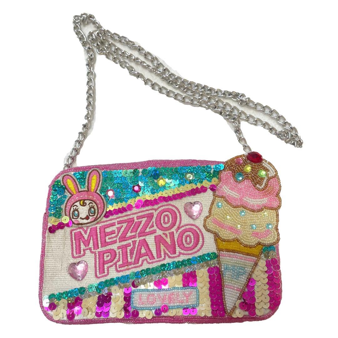 希少☆メゾピアノ チェーンショルダーバッグ 女児