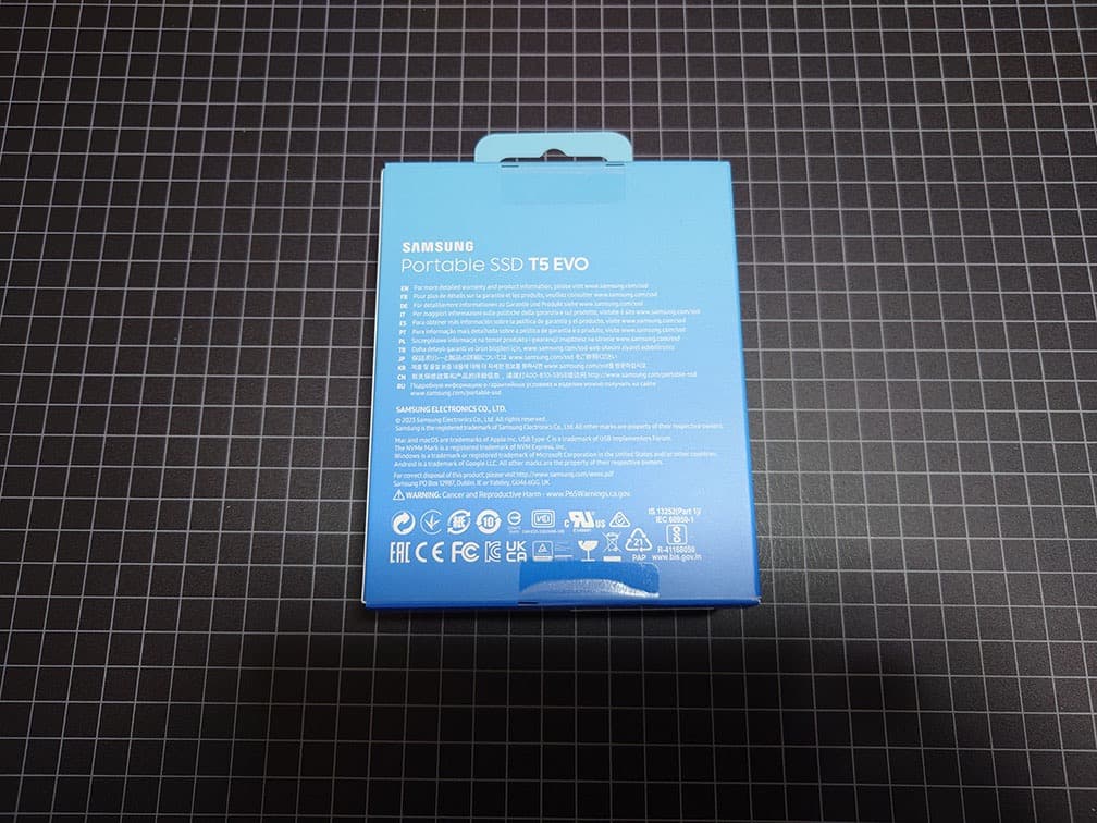 【新品未開封】Samsung Portable SSD T5 EVO 8TB