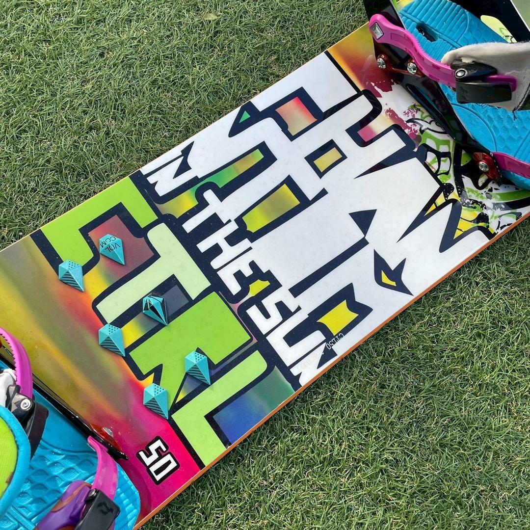 りんごスノーボード　3点セット　PHANTON 150 初心者　27.0