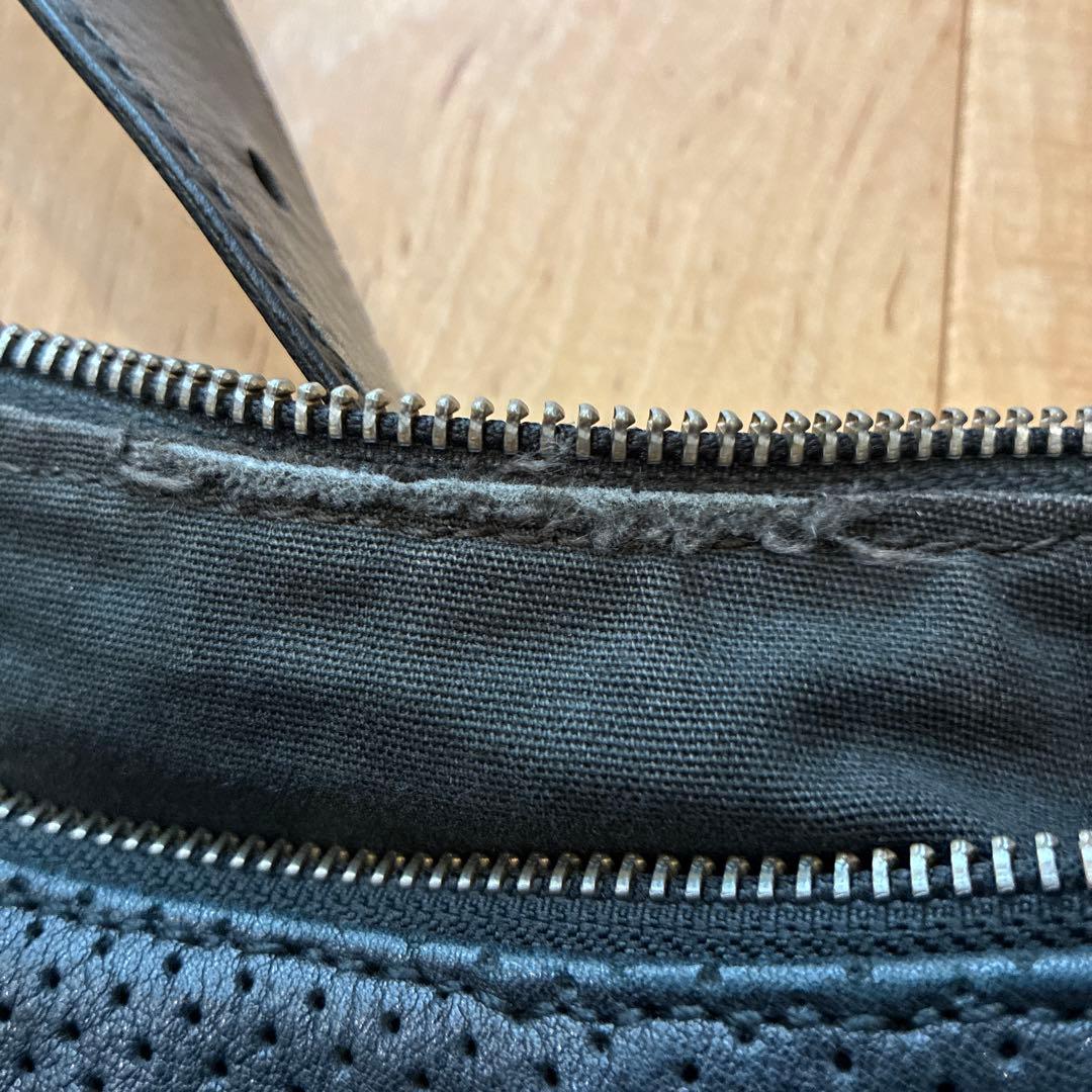 エディフィス別注　Daniel & Bob 黒 パンチング加工　トートバッグ