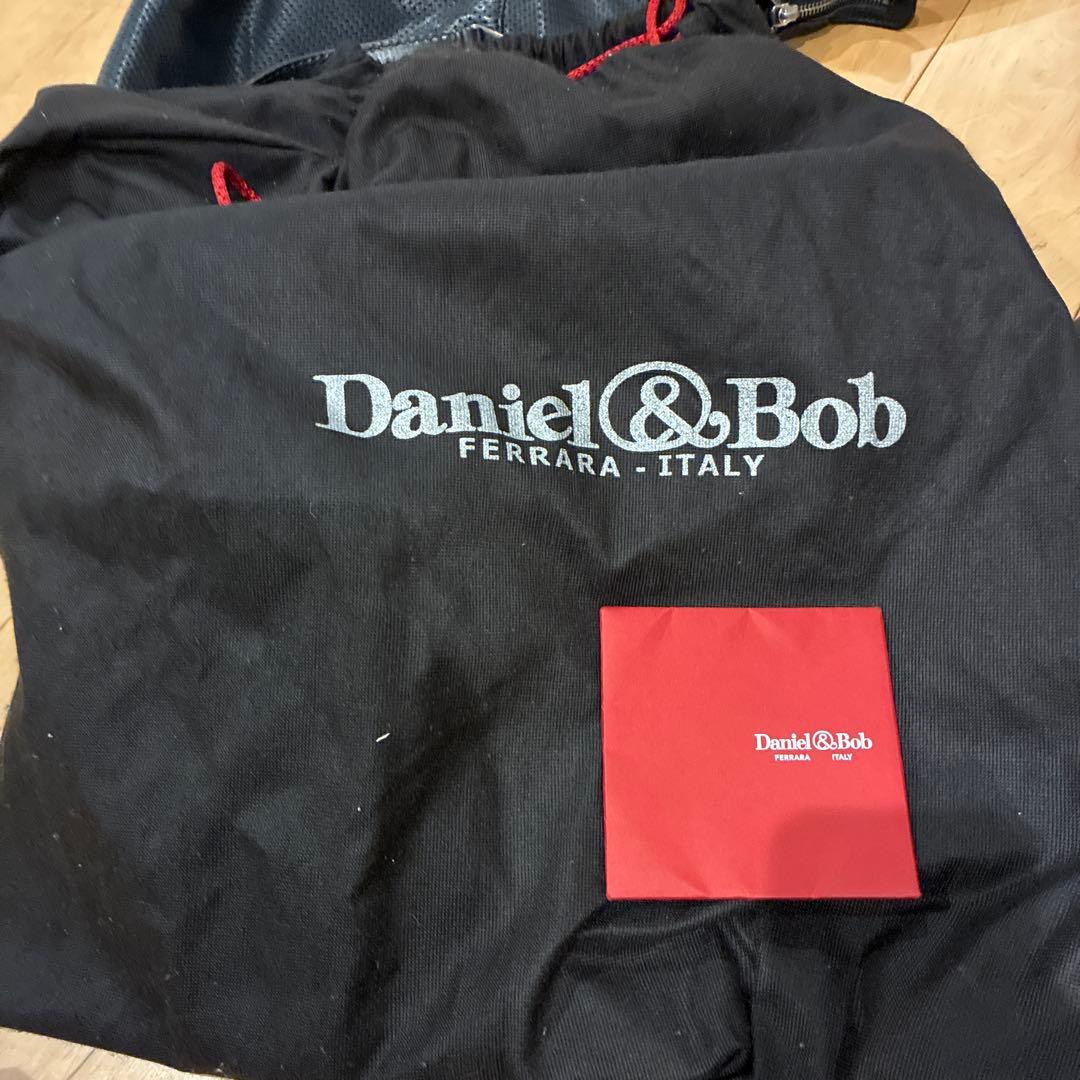 エディフィス別注　Daniel & Bob 黒 パンチング加工　トートバッグ
