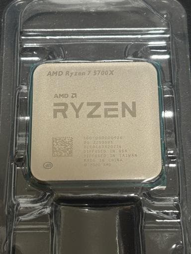 AMD Ryzen7 5700x CPUクーラー付き