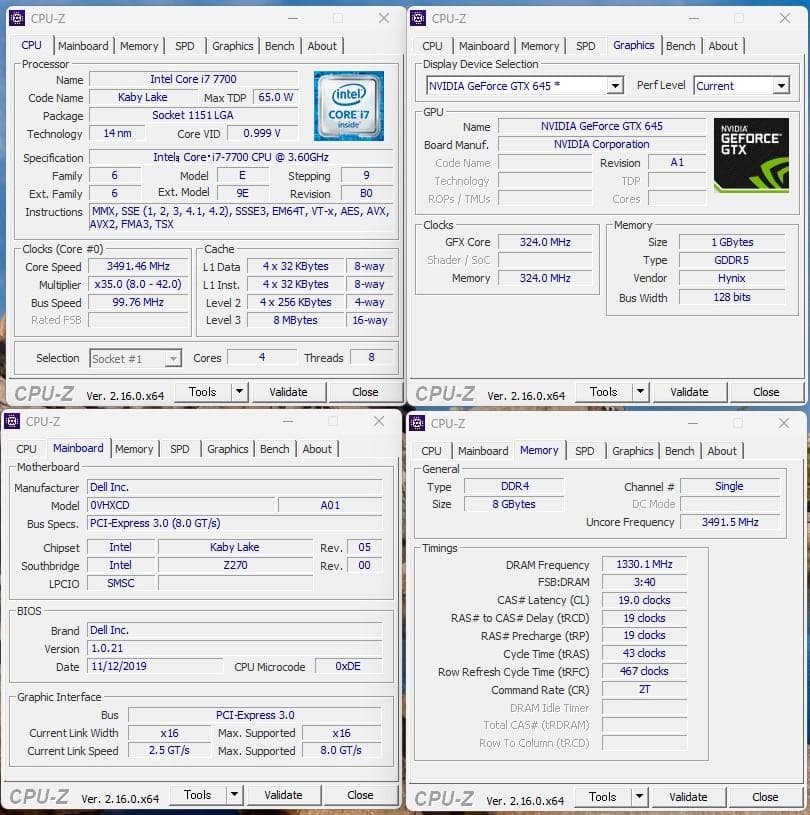 即使用 XPS8920 i7-7700/SSD/GTX645/office202