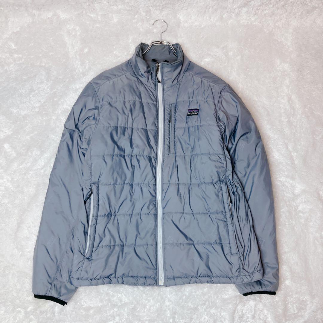 patagonia パタゴニア パフジャケット グレー プリマロフト Lサイズ
