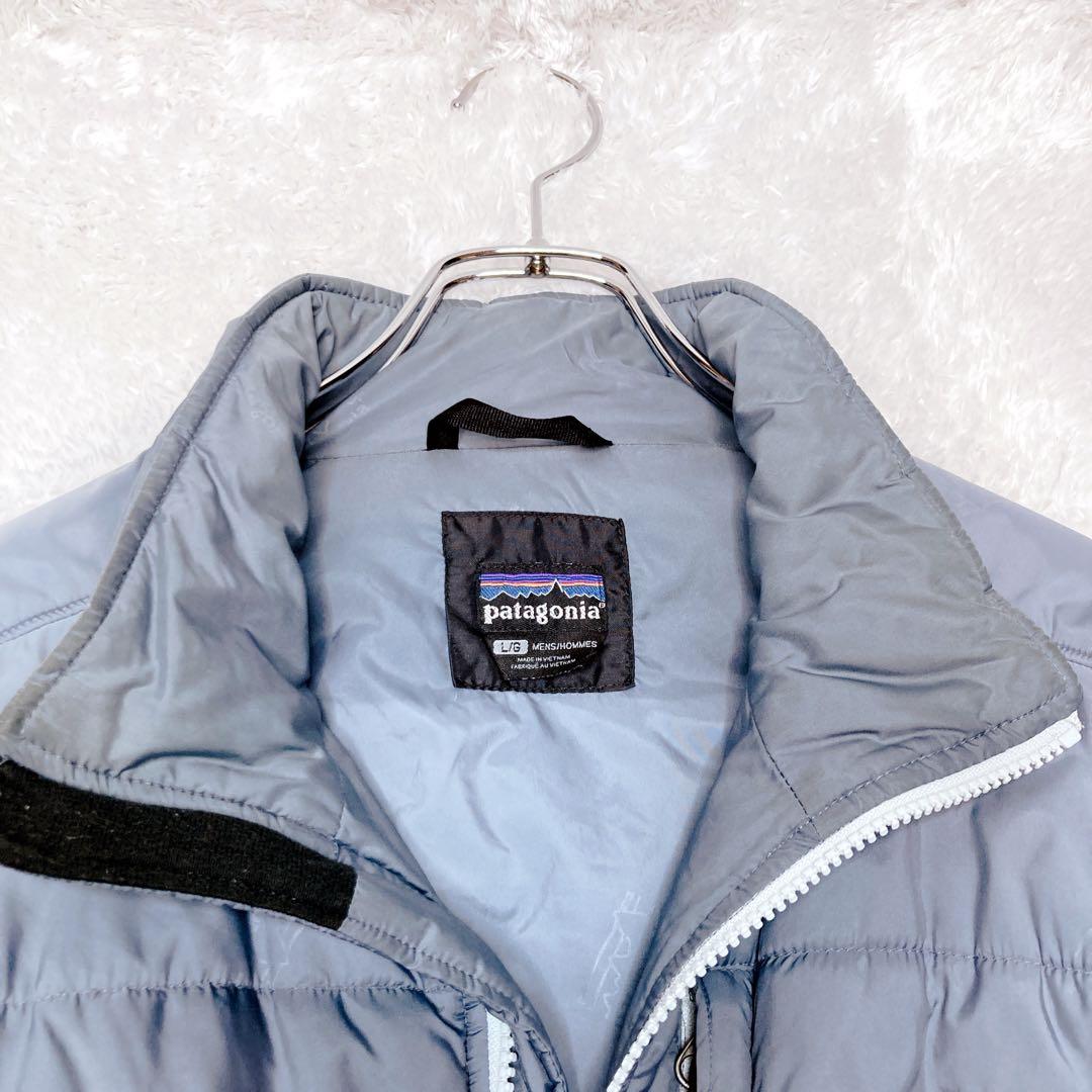 patagonia パタゴニア パフジャケット グレー プリマロフト Lサイズ